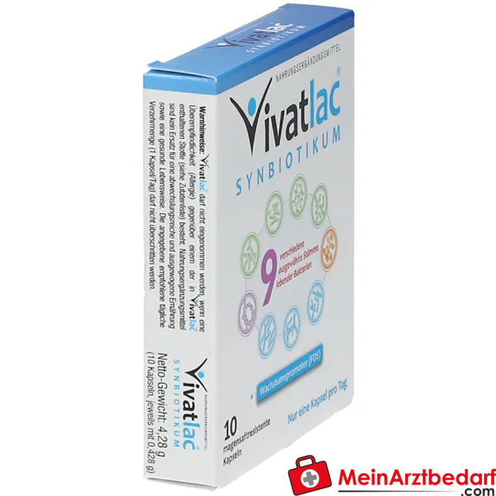 VIVATLAC Synbiotic, 10 uds.