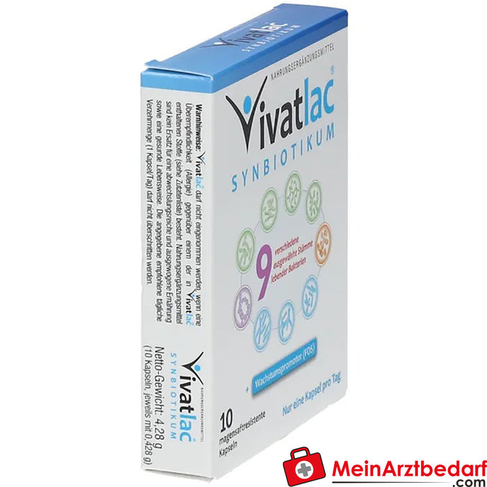 VIVATLAC Synbiotic, 10 szt.