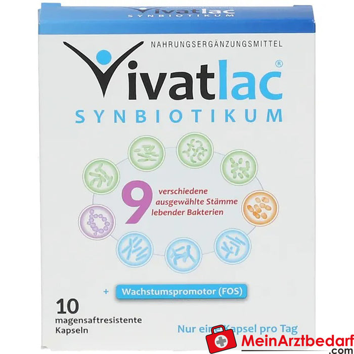 VIVATLAC Synbiotic, 10 pezzi.