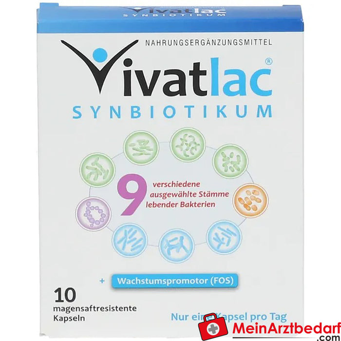 VIVATLAC Synbiotic, 10 pcs.