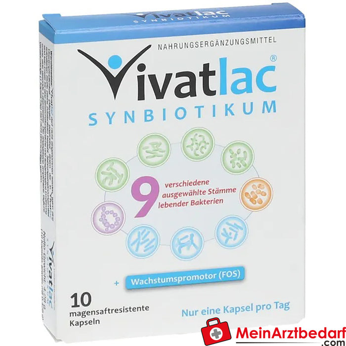 VIVATLAC Synbiotic, 10 stuks.