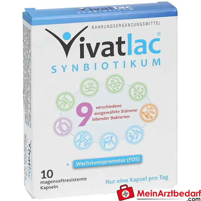 VIVATLAC Synbiotic, 10 pcs.