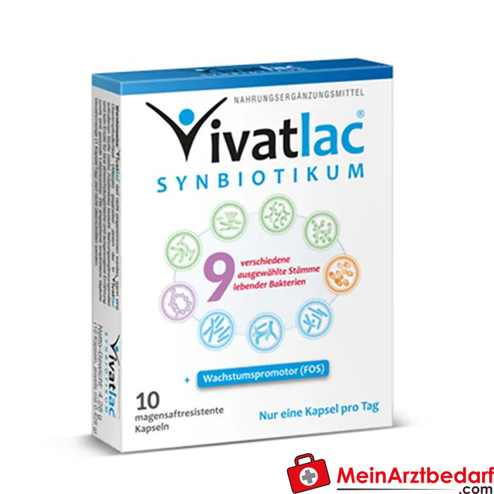 VIVATLAC Synbiotic, 10 adet.