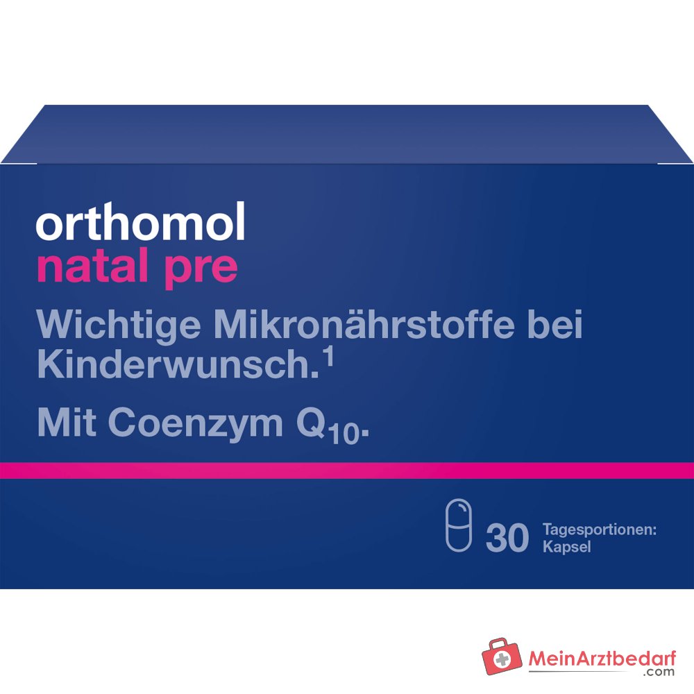 Orthomol Natal pre Kapseln, 30 St..
