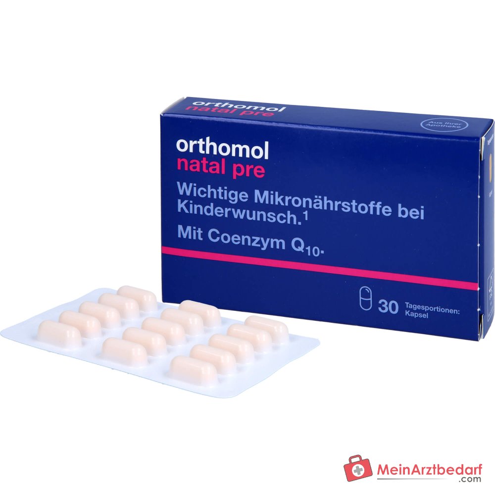 Orthomol Natal pre Kapseln, 30 St..