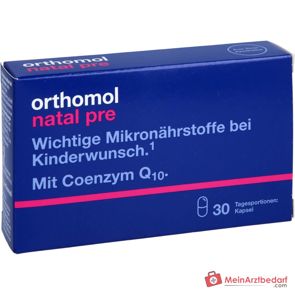 Orthomol Natal pre Kapseln, 30 St..