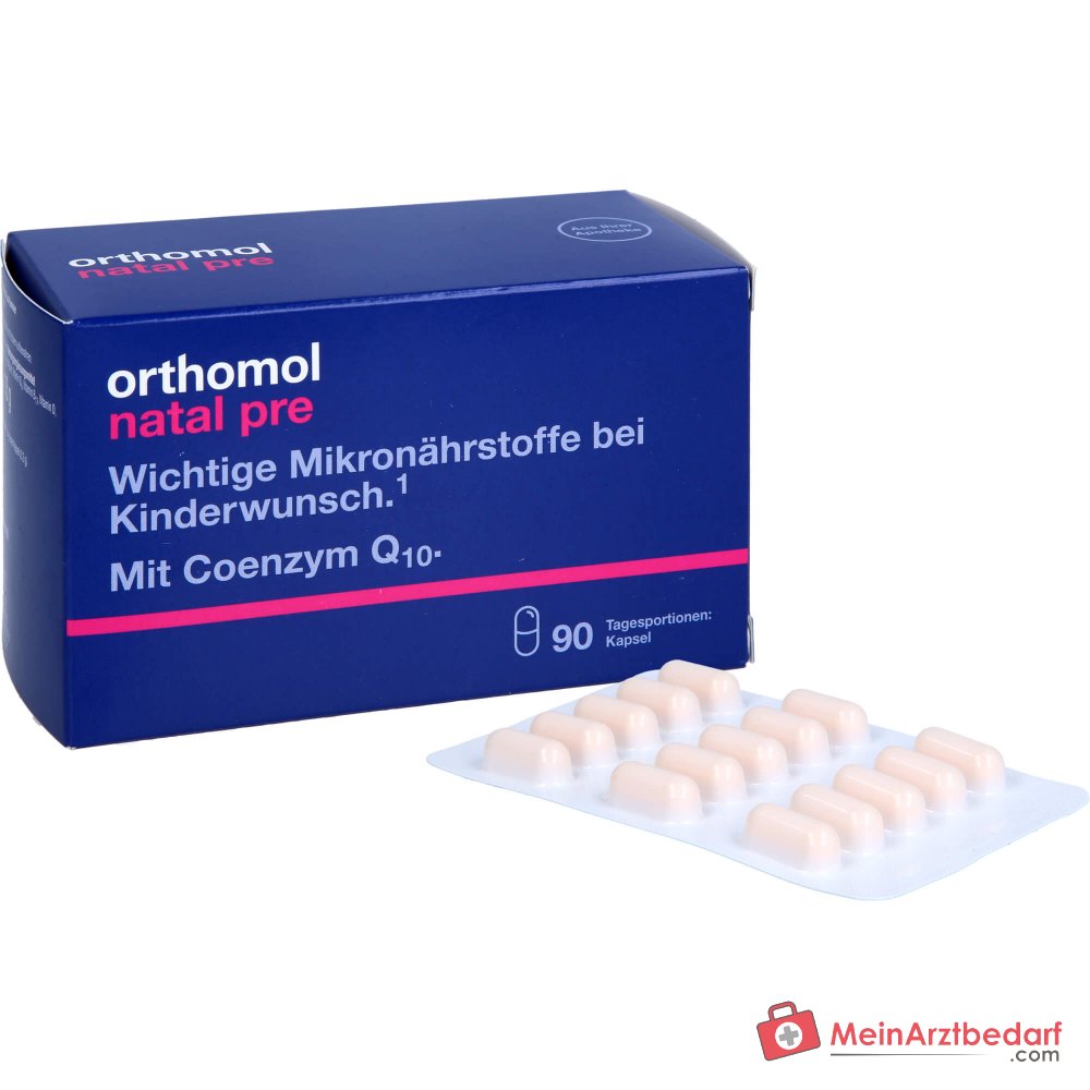 Orthomol Natal pre Kapseln, 90 St..