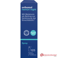 Orthomol Nemuri night Spray mit Melatonin, 25 ml.