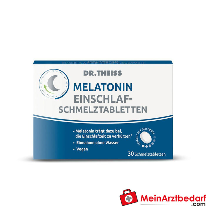 Dr Theiss Melatonin Melatonina comprimidos, 30 uds.