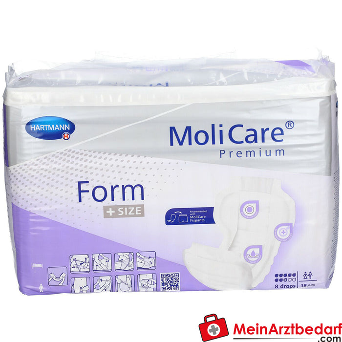 MoliCare® Premium Form + Size 8 kropli