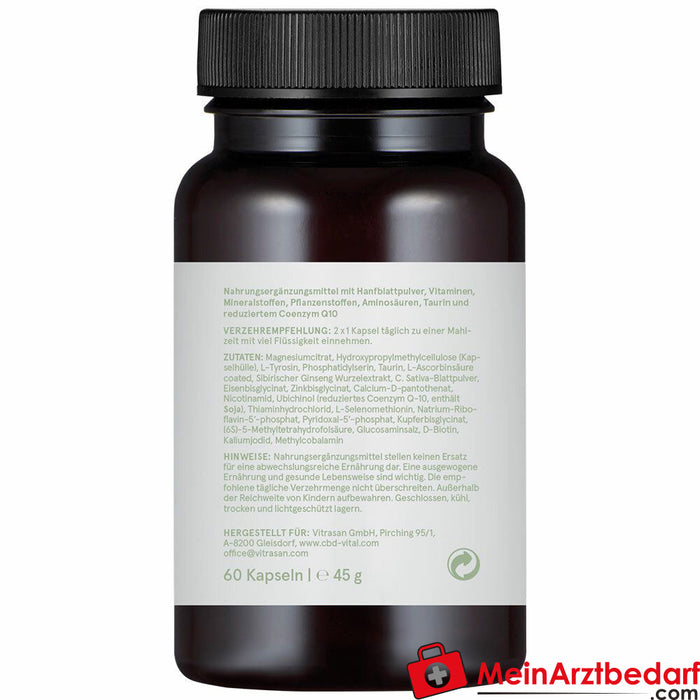 CBD VITAL Cáñamo Antiestrés