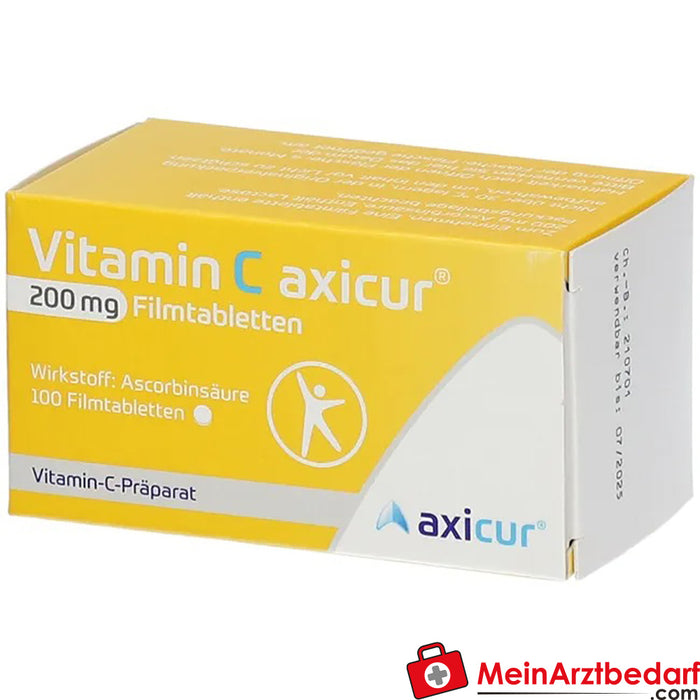 Vitamina C axicur 200 mg