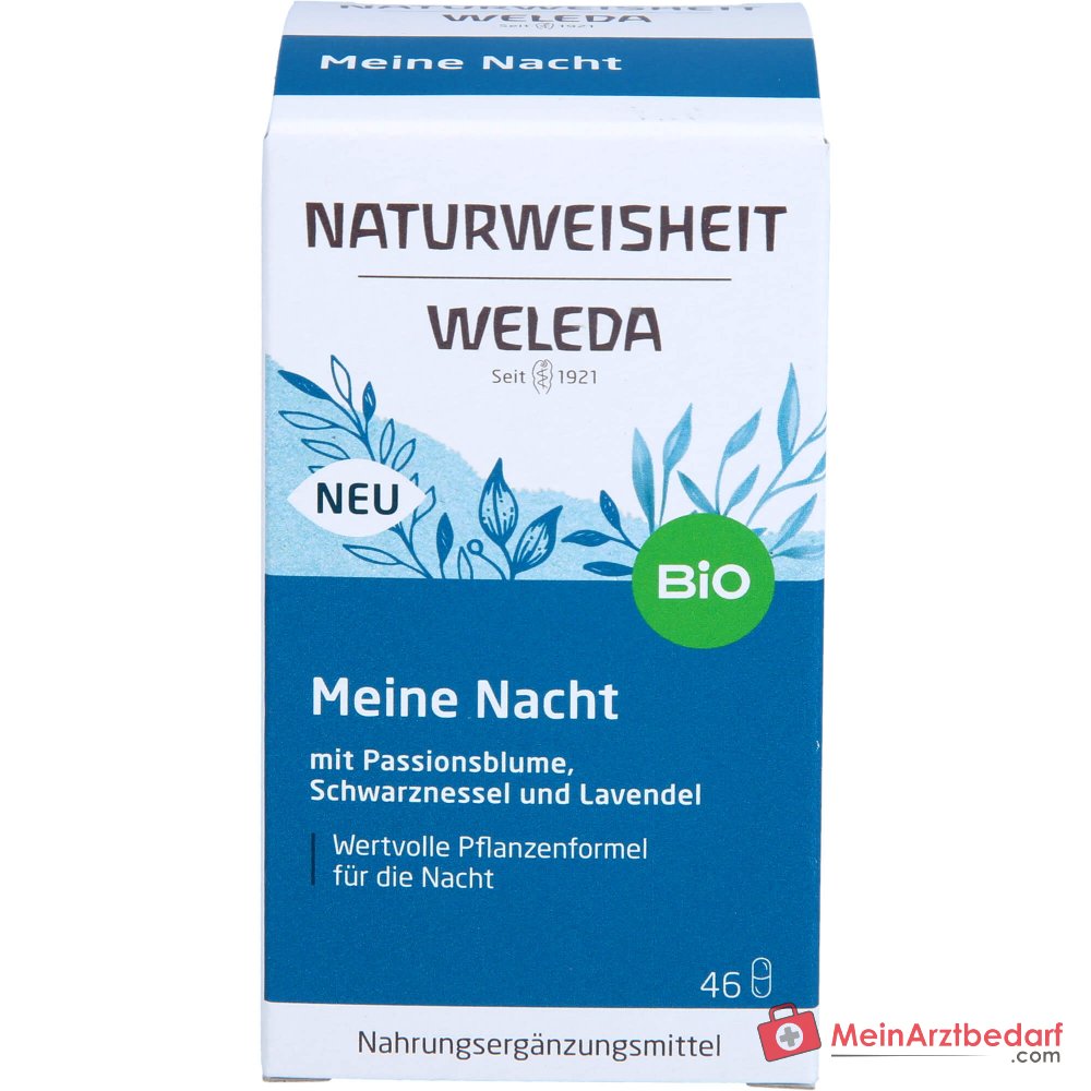 Weleda Naturweisheit Meine Nacht Kapseln, 46 St.