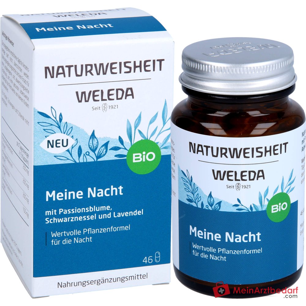 Weleda Naturweisheit Meine Nacht Kapseln, 46 St.