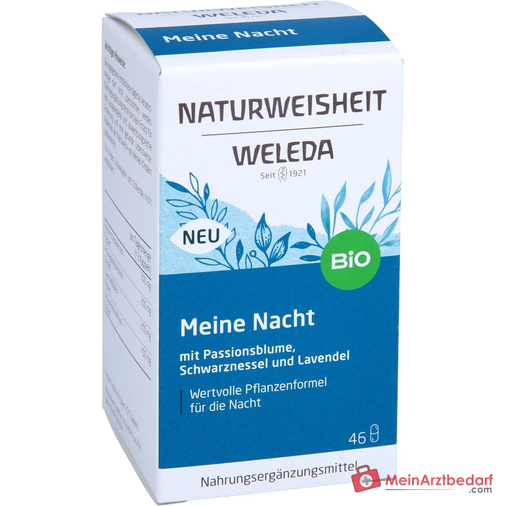 Weleda Naturweisheit Meine Nacht Kapseln, 46 St.