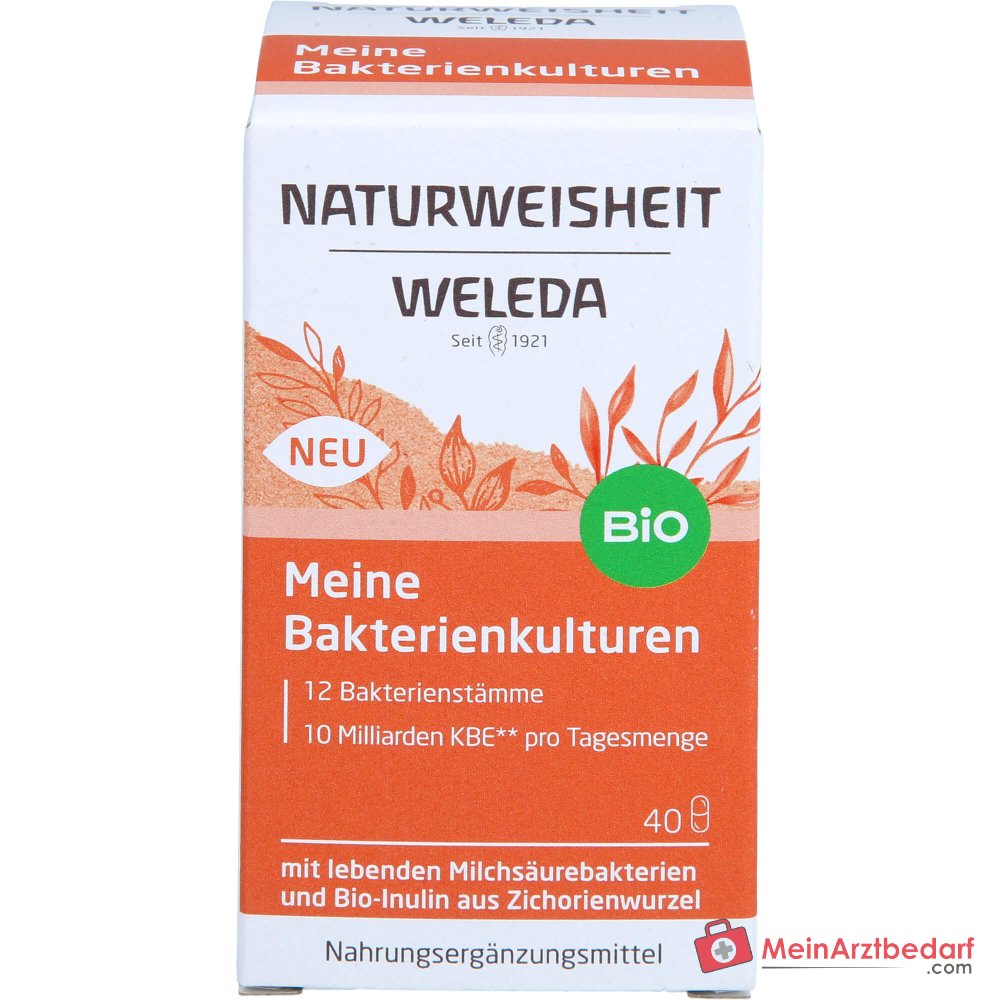 Weleda Naturweisheit Meine Bakterienkulturen Kapseln, 40 St.