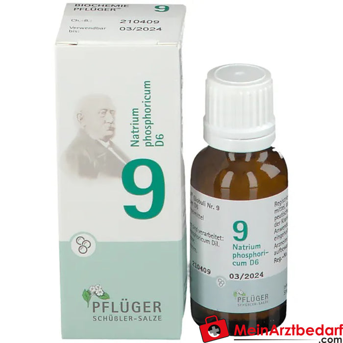 BIOCHEMIE PFLÜGER® Nº 9 Fósforo sódico D6