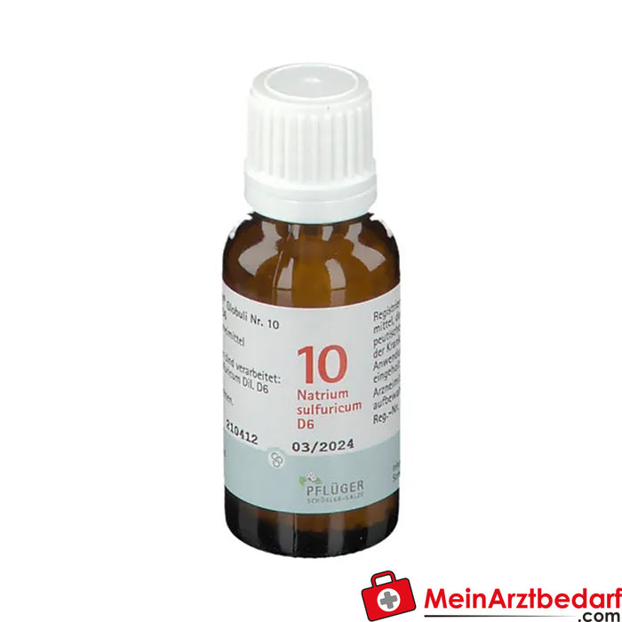 BIOCHEMIE PFLÜGER® N° 10 Natrium sulfuricum D6