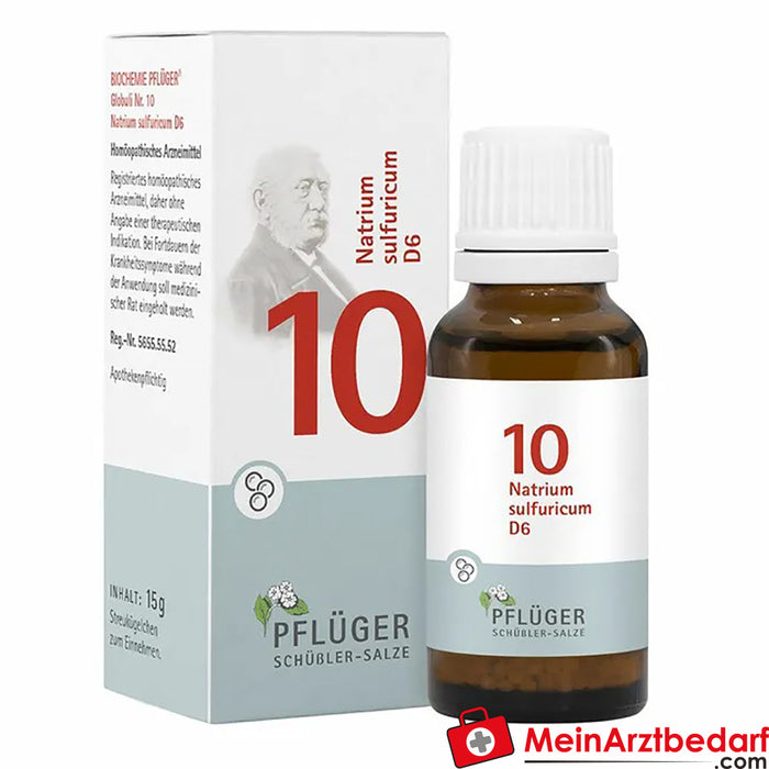 BIOCHEMIE PFLÜGER® No. 10 Natrium sulfuricum D6