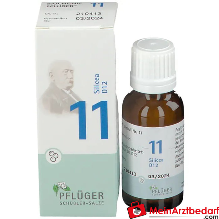 BIOCHEMIE PFLÜGER® No. 11 Silicea D12