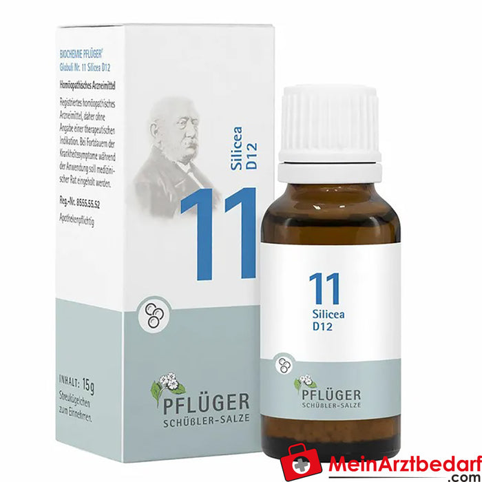 BIOCHEMIE PFLÜGER® No. 11 Silicea D12