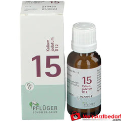 BIOCHEMIE PFLÜGER® Nr. 15 Kalium jodatum D 12.