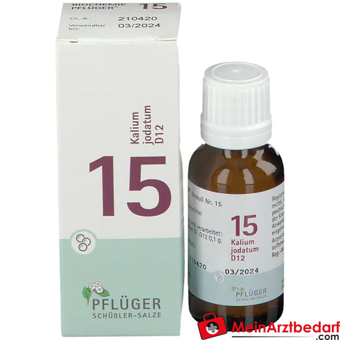 BIOCHEMIE PFLÜGER® No. 15 Potassium iodatum D 12