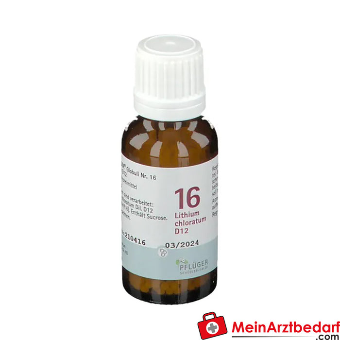 BIOCHEMIE PFLÜGER® No. 16 Clorato di litio D12