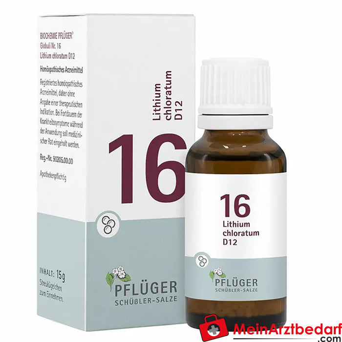 BIOCHEMIE PFLÜGER® No 16 Lithium chloratum D12