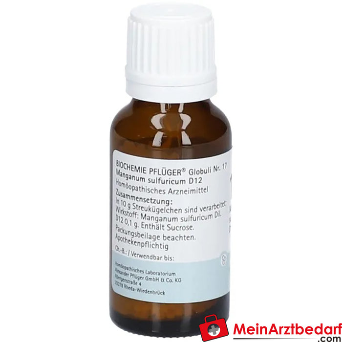 BIOCHEMIE PFLÜGER® Nº 17 Manganum sulfuricum D12