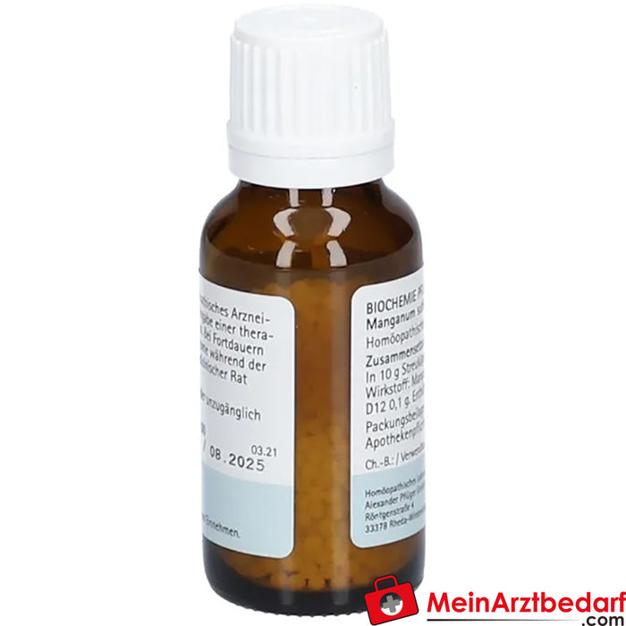 BIOCHEMIE PFLÜGER® Nr. 17 Manganum sulfuricum D12