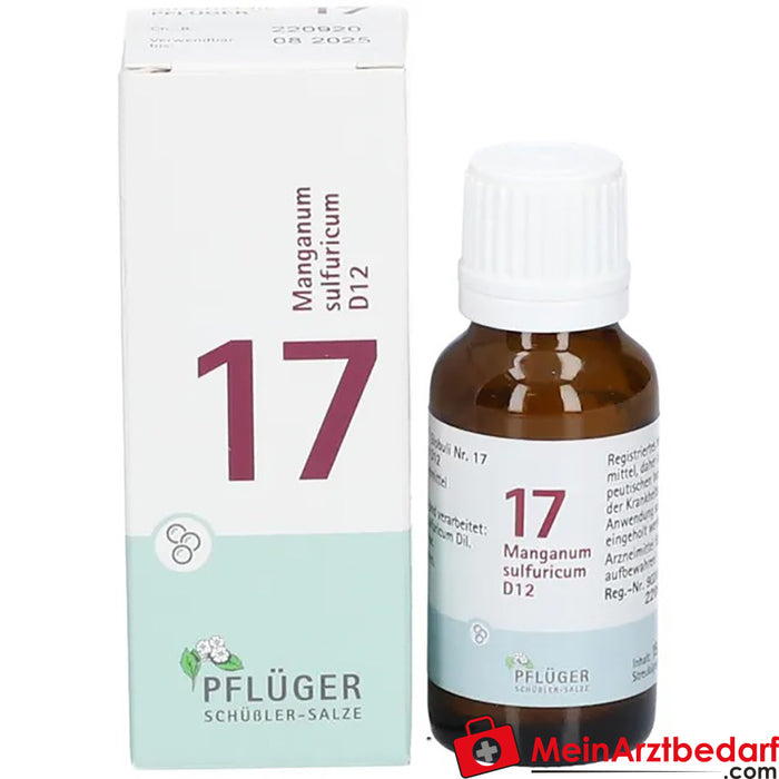 BIOCHEMIE PFLÜGER® Nº 17 Manganum sulfuricum D12