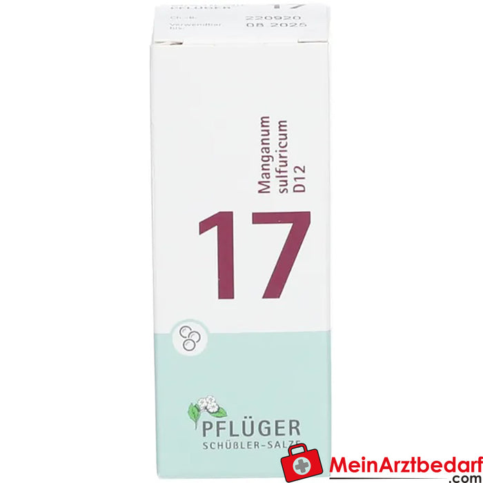 BIOCHEMIE PFLÜGER® Nº 17 Manganum sulfuricum D12
