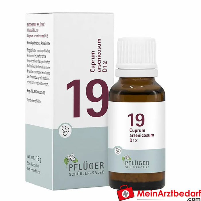 BIOCHEMIE PFLÜGER® Nº 19 Cuprum arsenicosum D12
