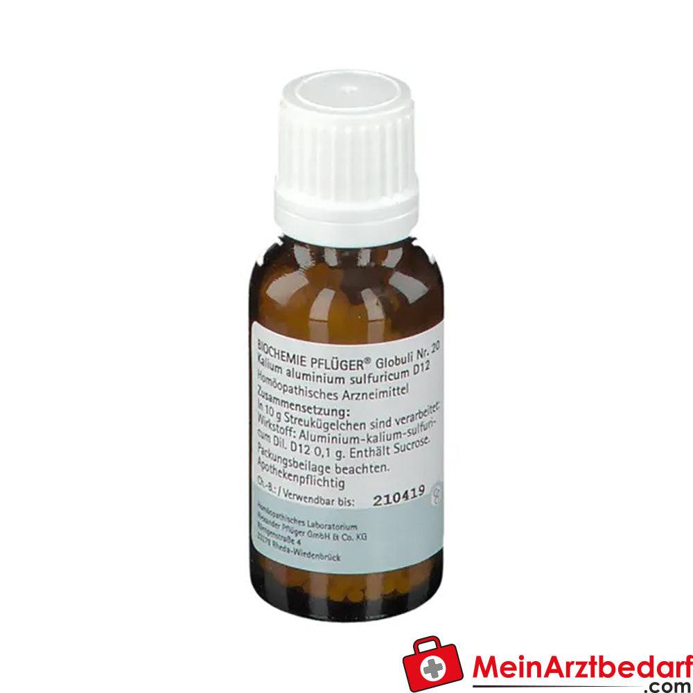 BIOCHEMIE PFLÜGER® Nr. 20 Kalium aluminium sulfuricum D12.