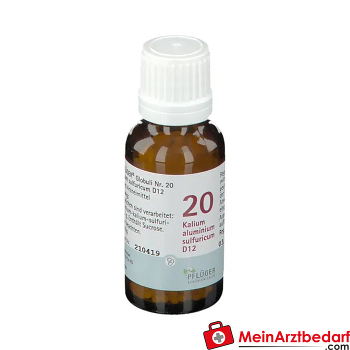 BIOCHEMIE PFLÜGER® No. 20 Alumínio sulfúrico de potássio D12