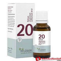 BIOCHEMIE PFLÜGER® Nr. 20 Kalium aluminium sulfuricum D12.