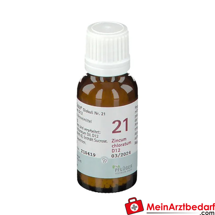 BIOCHEMIE PFLÜGER® 21 号氯化锌 D12