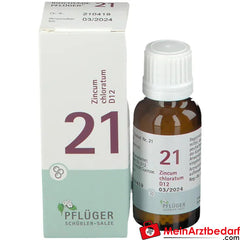 BIOCHEMIE PFLÜGER® No. 21 Zincum chloratum D12.