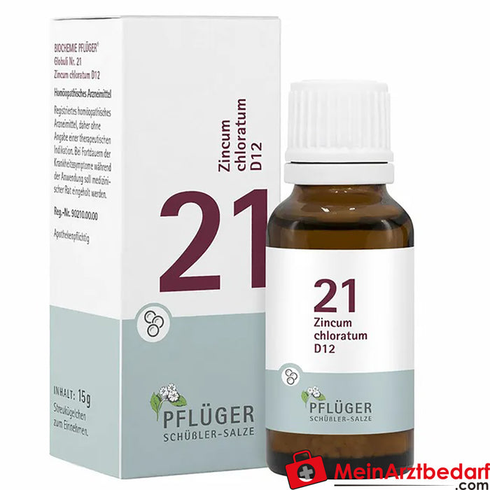 BIOCHEMIE PFLÜGER® Nr. 21 Zinkum chloratum D12