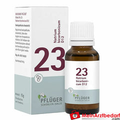 BIOCHEMIE PFLÜGER® Nr. 23 Natrium bicarbonicum D12.