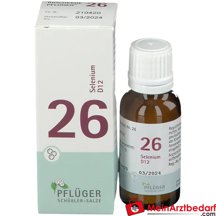 BIOCHEMIE PFLÜGER® N° 26 Sélénium D12