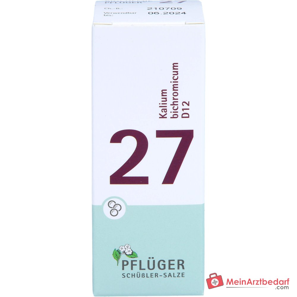 Biochemie Pflüger Globuli Nr. 27 Kalium bichromicum D12 korrels, 15 g