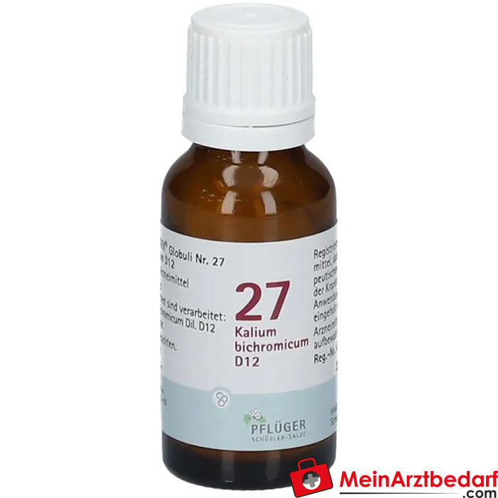 BIOCHEMIE PFLÜGER® Nr. 27 Kalium bichromicum D12