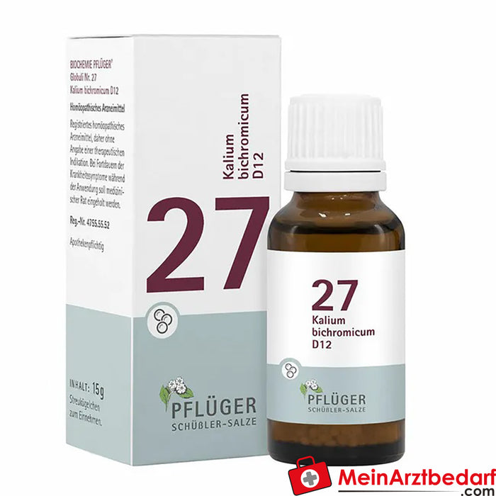 BIOCHEMIE PFLÜGER® N° 27 Kalium bichromicum D12
