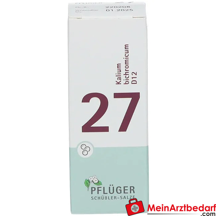 BIOCHEMIE PFLÜGER® Nº 27 Potassium bichromicum D12
