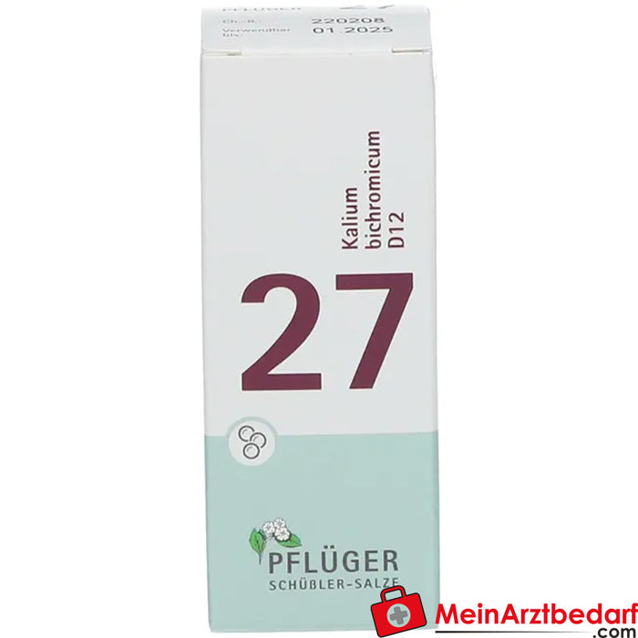 BIOCHEMIE PFLÜGER® N° 27 Kalium bichromicum D12