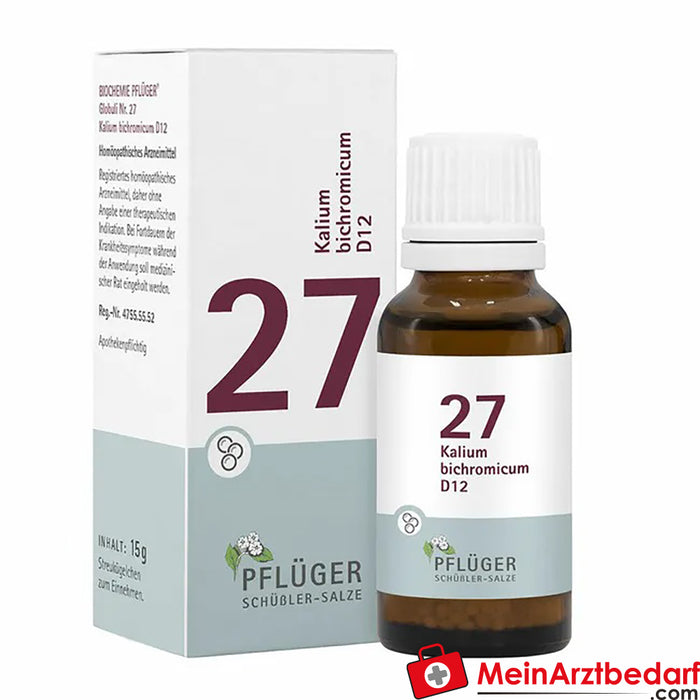 BIOCHEMIE PFLÜGER® Nº 27 Potassium bichromicum D12