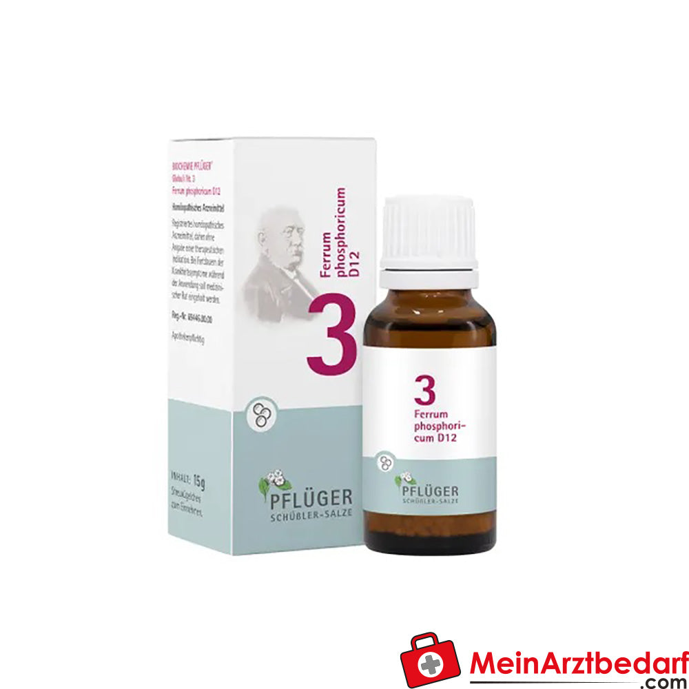BIOCHEMIE PFLÜGER Nr. 3 Ferrum phosphoricum D12.