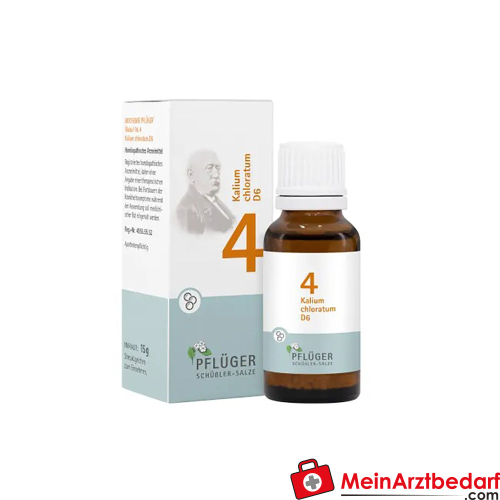 PFLÜGER Nr. 4 Kalium chloratum D 6.